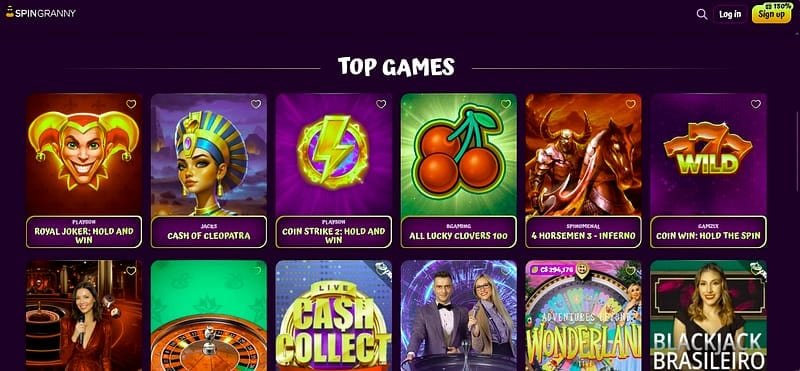 SpinGranny doświadczenie użytkownika – Katalog gier SpinGranny i dostawcy - ocena 4,7/5